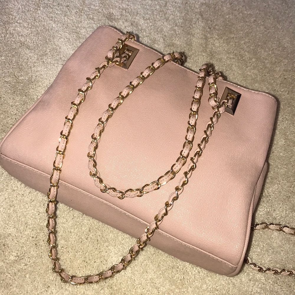Ivanka trump cream/tan tote